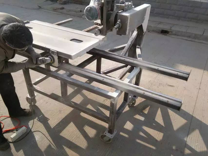 【密封道轨瓷砖切割机切割大理石微晶石开槽磨圆倒角加工石材切割】_