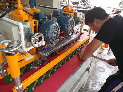 优化瓷砖加工设备，抢占大理石拼花产业先机